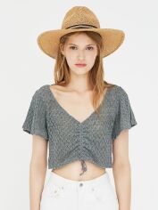 Акція на Топ жіночий Pull & Bear XAZ192867XBLL S Сірий від Rozetka