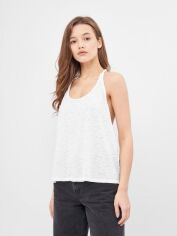 Акція на Топ жіночий Pull & Bear XAZ234365ONDU M Білий від Rozetka
