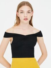 Акція на Топ жіночий Pull & Bear XAZ238247UQZY L Чорний від Rozetka