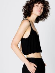 Акція на Топ жіночий Pull & Bear XAZ234394HACE S Чорний від Rozetka