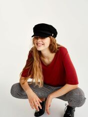 Акція на Футболка Pull & Bear XAZ133797VUIM S Бордова від Rozetka