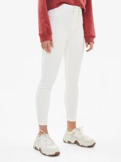 Акція на Штани жіночі Bershka XAZ282417VGZS 40 Білі від Rozetka