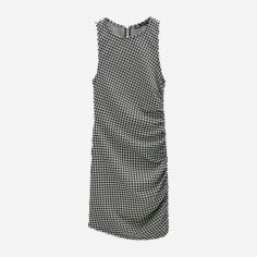 Акція на Плаття коротке літнє жіноче Zara XAZ264793TKVC L Біле з чорним від Rozetka