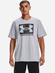 Акція на Футболка довга чоловіча Under Armour Ua Abc Camo Boxed Logo Ss 1361673-011 L Сіра з принтом від Rozetka