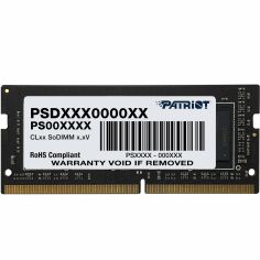 Акція на Память для ноутбука Patriot DDR4 3200 16GB SO-DIMM (PSD416G320081S) від MOYO