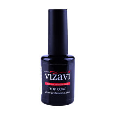 Акция на Топ для гель-лаку Vizavi Professional Top Coat без липкого шару VTC-11, 12 мл от Eva