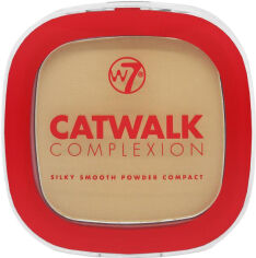 Акция на Пудра для обличчя W7 Catwalk Complexion Compact Powder компактна beige 7 г от Rozetka