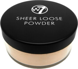 Акція на Пудра для обличчя W7 Sheer Loose Powder розсипчаста natural beige 16 г від Rozetka