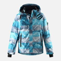 Акция на Дитяча зимова термо куртка для хлопчика Reima Wheeler 531413B-7905 128 см от Rozetka