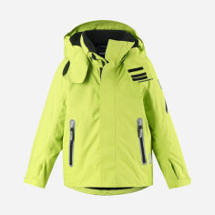 Акція на Дитяча зимова термо куртка для хлопчика Reima Regor 521615A-8350 110 см Салатова від Rozetka