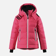 Акція на Дитяча зимова лижна термо куртка для дівчинки Reima 531356-3360 128 см від Rozetka