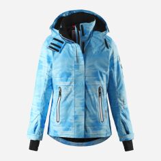 Акція на Дитяча зимова термо лижна куртка для дівчинки Reima Frost 531430B-6241 116 см від Rozetka