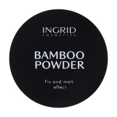 Акція на Розсипчаста бамбукова пудра для обличчя Ingrid Cosmetics Bamboo Powder, 8 г від Eva