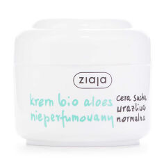 Акція на Біо-крем для обличчя Ziaja Bio Aloe Face Cream Алое, без запаху, 50 мл від Eva