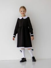 Акція на Підліткова сукня для дівчинки Tair kids kids 810 146 см Чорна від Rozetka