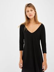 Акция на Сукня-футболка міні літня жіноча Springfield 8956014-01 M Чорна от Rozetka