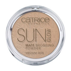 Акція на Пудра-бронзатор Catrice Sun Glow Matt Bronzing Powder, 030 Medium Bronze, 9.5 г від Eva