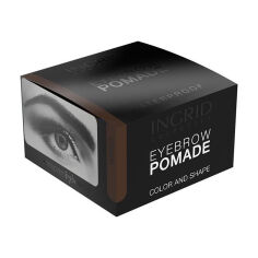 Акция на Помада для брів Ingrid Cosmetics Eyebrow Pomade 201 Light Brown, 5 г от Eva