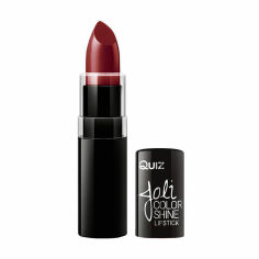 Акция на Стійка помада для губ Quiz Cosmetics Joli Color Shine Long Lasting Lipstick 114 Berry Cute 3.6 г от Eva