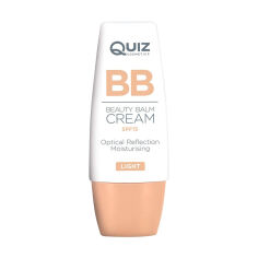 Акція на Тональний BB-крем для обличчя Quiz Cosmetics BB Beauty Balm Cream SPF15, 01 Light, 30 мл від Eva