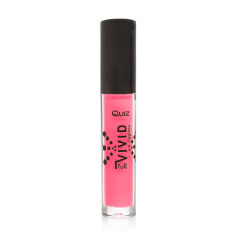 Акція на Зволожувальний блиск для губ Quiz Cosmetics Vivid Full Brilliant Lipgloss 52 Pink Pop, 5 мл від Eva