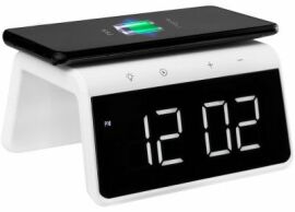 Акція на Gelius Pro Smart Desktop Clock Time Bridge+Wireless Charging (GP-SDC01) від Y.UA