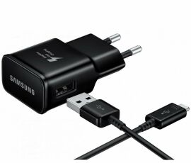 Акція на Samsung Usb Wall Charger 2A with Cable USB-C 15W Black (EP-TA20EBECGRU) від Y.UA