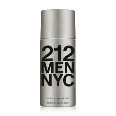 Акція на Парфумований дезодорант-спрей Carolina Herrera 212 Men NYC чоловічий, 150 мл від Eva