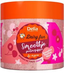 Акция на Пілінг для душу Delia Cosmetics Dairy Fun Smoothie Вишня 350 г от Rozetka