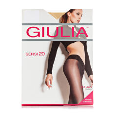 Акция на Колготки жіночі Giulia Sensi без шортиків, 20 DEN, Daino, розмір 3 от Eva
