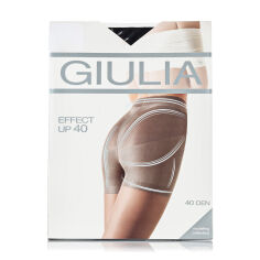 Акция на Класичні колготки жіночі Giulia Effect Up з моделювальними шортиками, 40 DEN, Nero, розмір 3 от Eva