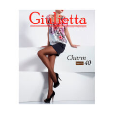 Акция на Колготки жіночі Giulietta Charm, 40 DEN, Cappuccino, розмір 4 от Eva