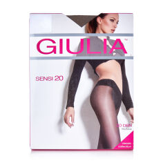 Акция на Колготки жіночі Giulia Sensi без шортиків, 20 DEN, Tabaco, розмір 4 от Eva