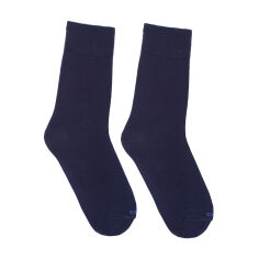 Акция на Шкарпетки чоловічі Duna 2169 високі, темно-сині, розмір 27-29 от Eva