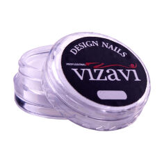Акція на Акрилова пудра для нігтів Vizavi Professional Acrylic Powder 02 Біла, 2 г від Eva