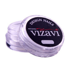 Акція на Акрилова пудра для нігтів Vizavi Professional Acrylic Powder 03 Прозоро-рожева, 2 г від Eva