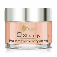 Акція на Нічний крем для обличчя AVA Laboratorium C+ Strategy Pro-intensive Nourishment Face Cream з вітаміном C, 50 мл від Eva
