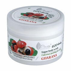 Акция на Скраб для тіла AVA Laboratorium Eco Body Natural Sugar Scrub Guarana Гуарана, 250 г от Eva