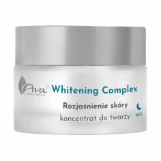 Акция на Нічний концентрат для обличчя AVA Laboratorium Whitening Complex Intensive Care Lightening Face Concentrate, 50 мл от Eva