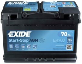 Акція на Автомобильный аккумулятор Exide Agm 6СТ-70 Евро (EK700) від Stylus