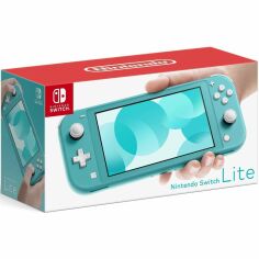 Акція на Игровая приставка Nintendo Switch Lite (бирюзовая) від MOYO