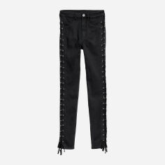 Акція на Джинси Slim Fit жіночі H&M 0578113_чорн 32 Чорні від Rozetka