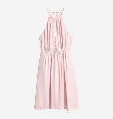 Акція на Сукня міді літня жіноча H&M 0497751 42 Рожева від Rozetka