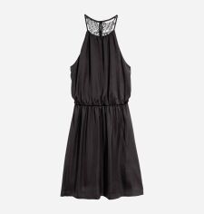 Акція на Сукня коротка літня жіноча H&M 0516723 44 Чорна від Rozetka