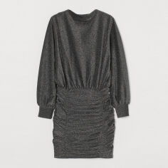 Акція на Сукня коротка жіноча H&M 0954949 S Чорна від Rozetka