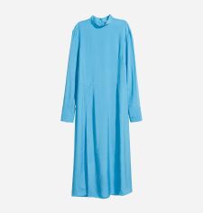 Акція на Сукня міді жіноча H&M 0561019 34 Блакитна від Rozetka