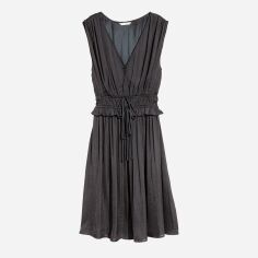 Акція на Сукня коротка літня жіноча H&M 0504388_черн_02 34 Чорна від Rozetka