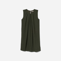 Акція на Сукня коротка літня жіноча H&M 0816841 M Хакі від Rozetka