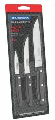 Акція на Tramontina Ultracorte набор ножей 3пр. инд.блистер від Y.UA