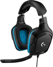 Акція на Навушники Logitech Wired Gaming Headset G432 Black (981-000770) від Rozetka